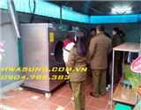 Lắp đặt máy giặt, máy sấy công nghiệp tại Trường Trung cấp kỹ thuật Quân Khí Vĩnh Phúc